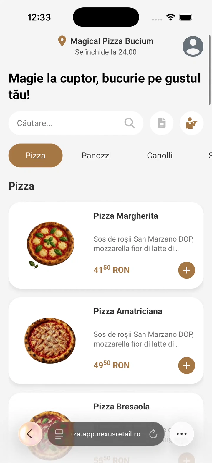 Comenzi Online & QR